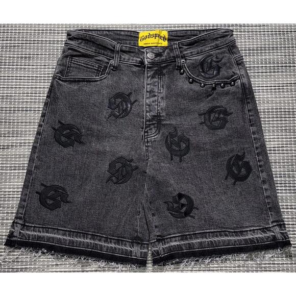 Godspeed Infinity Denim Shorts - Picture 1 of 5